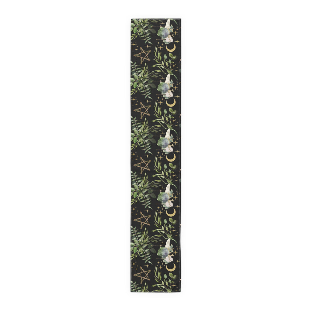 Yuletide Greenery Table Runner Holiday Decor Restrained Grace   