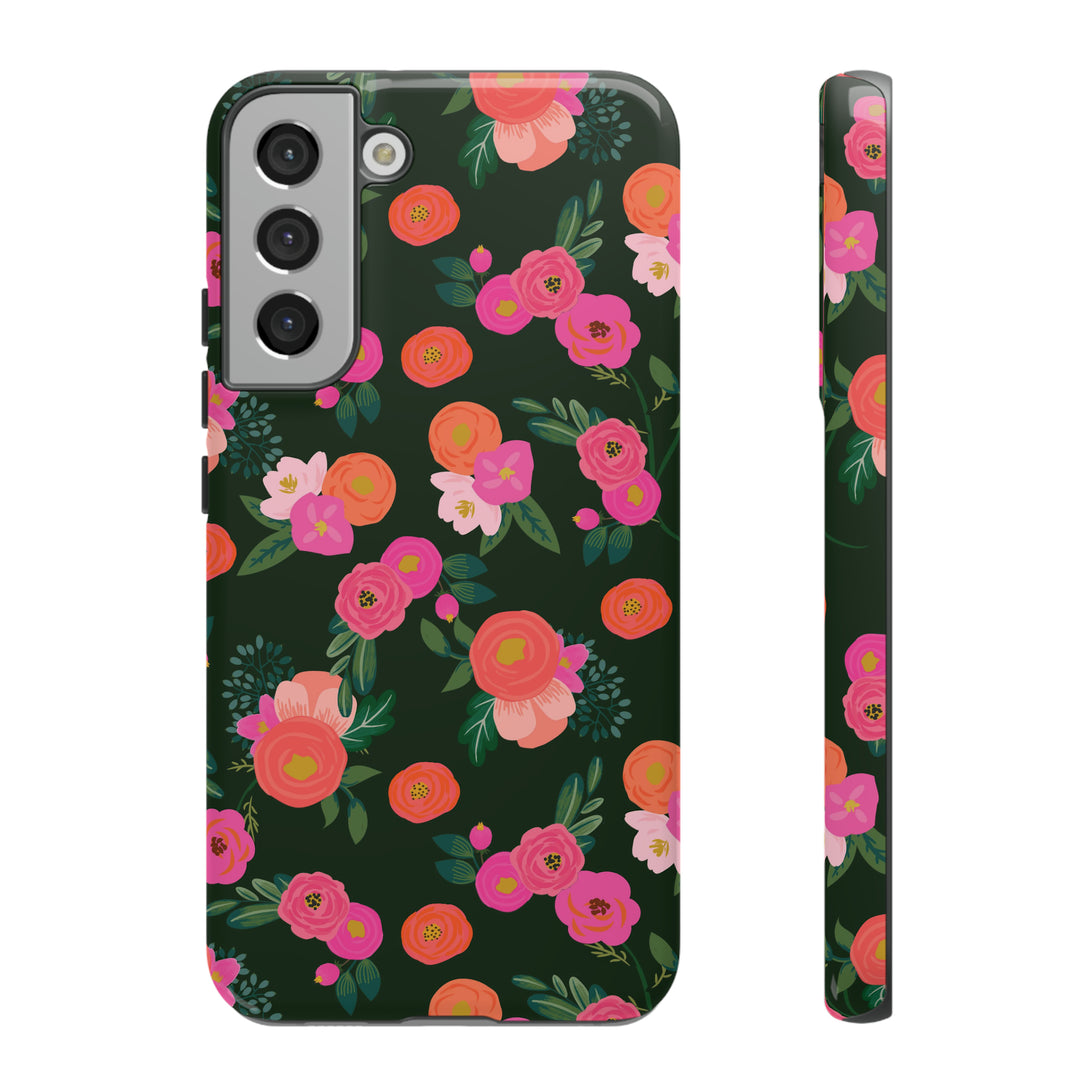 Miss Kit Floral Tough Phone Case Phone Case Restrained Grace   