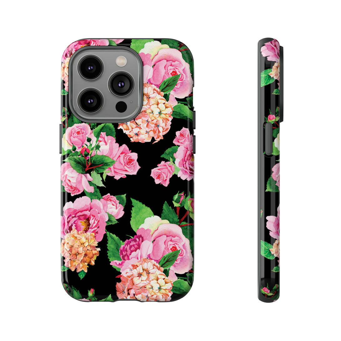 Sweet Wendie Floral Phone Case Phone Case Restrained Grace iPhone 14 Pro Glossy 