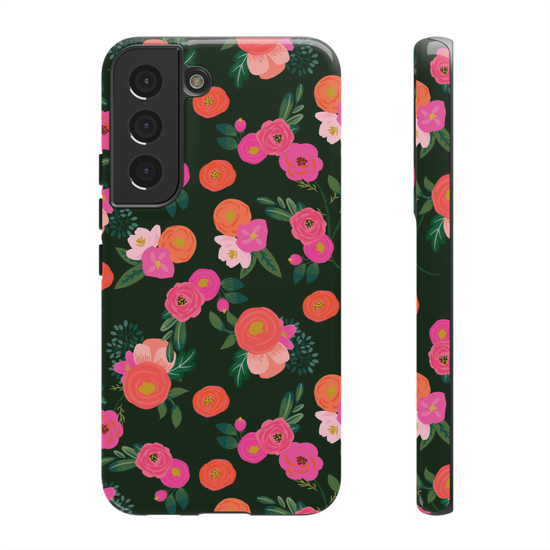 Miss Kit Floral Tough Phone Case Phone Case Restrained Grace   