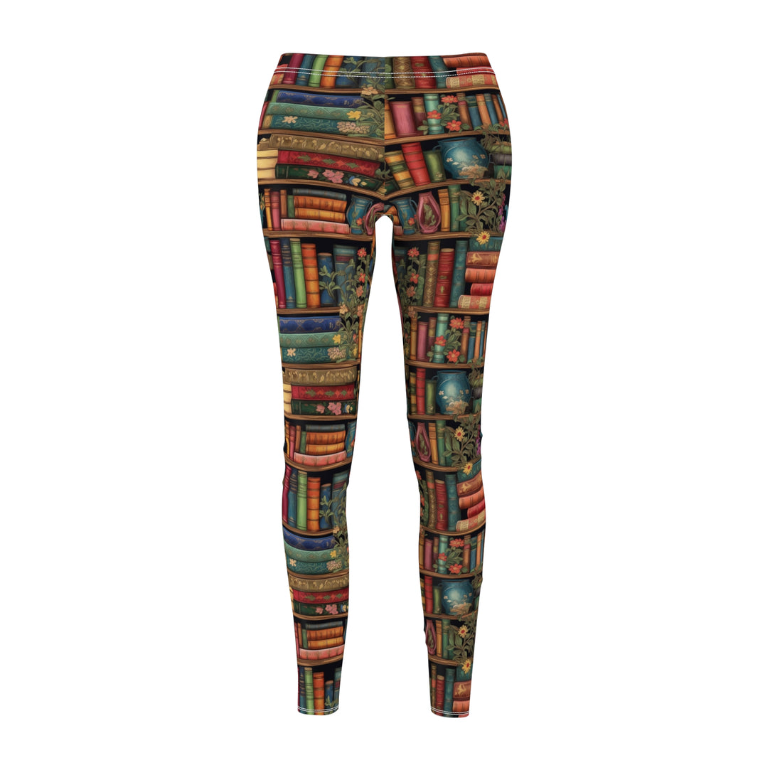 Beautiful Bookshelf Soft Touch Leggings Leggings Restrained Grace   