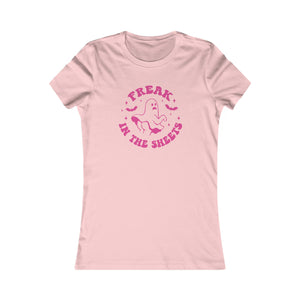 Freak in the Sheets - Halloween Femme Fit Tee T-Shirt Restrained Grace S Pink 