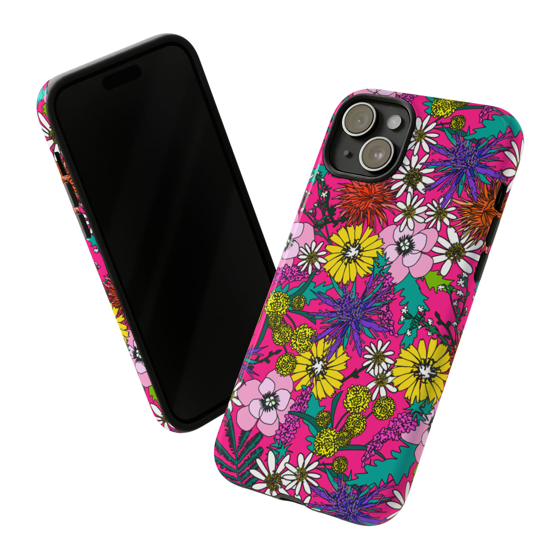 Shaggin' Wagon Floral Phone Case Phone Case Restrained Grace iPhone 15 Plus Glossy 