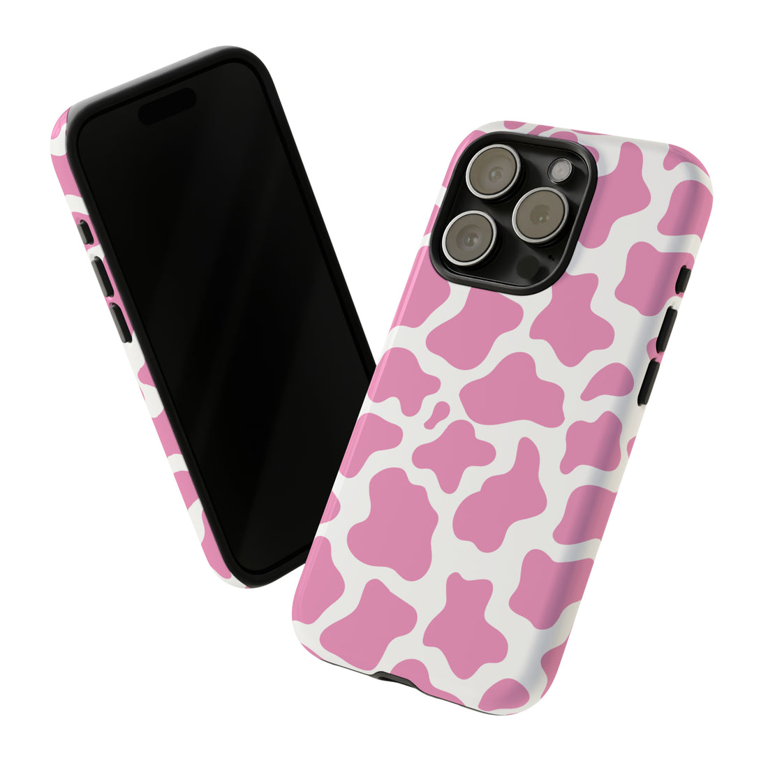 Pink Cow Phone Case Phone Case Restrained Grace iPhone 15 Pro Glossy 
