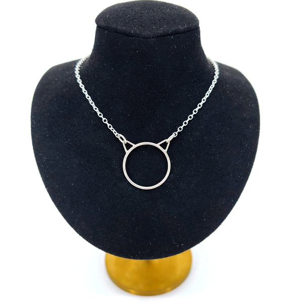 Cat Ears Ring of O Day Collar - Ultra Discreet BDSM Day Collar
