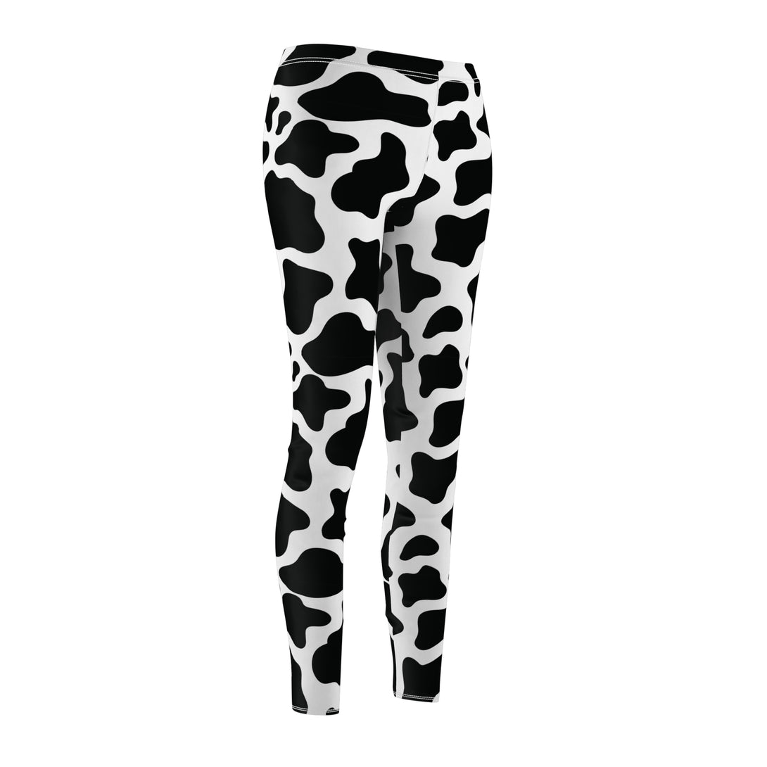 Cow Print Soft Touch Leggings Leggings Restrained Grace   