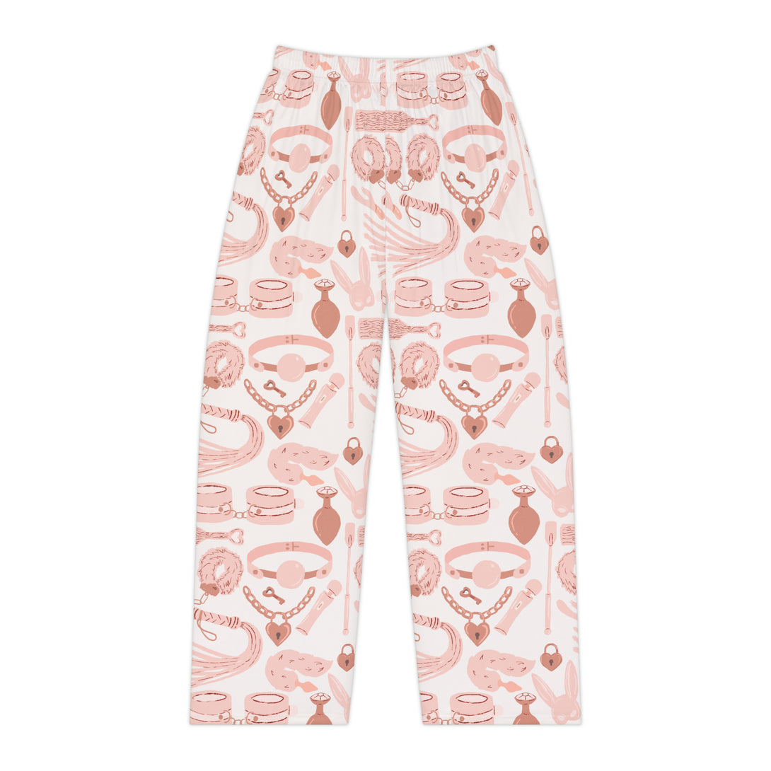 Blush Pink Kink Pajama Pants - up to 6X Loungewear Restrained Grace   