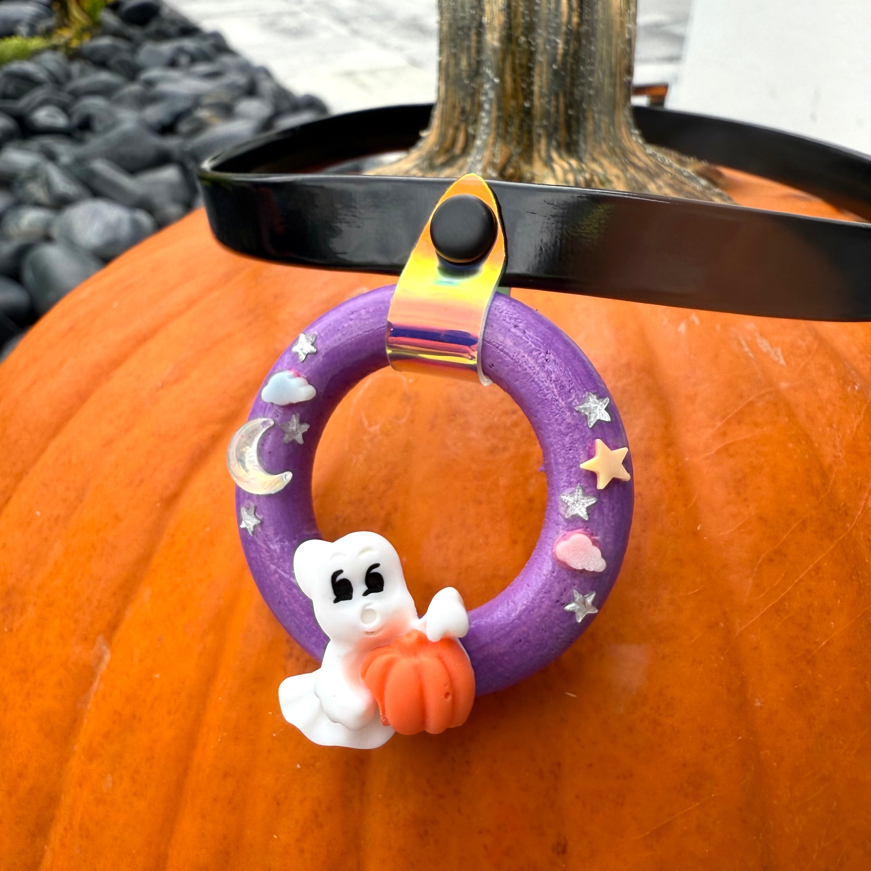 Halloween Night Collar - Ready to Ship - 15”-17”