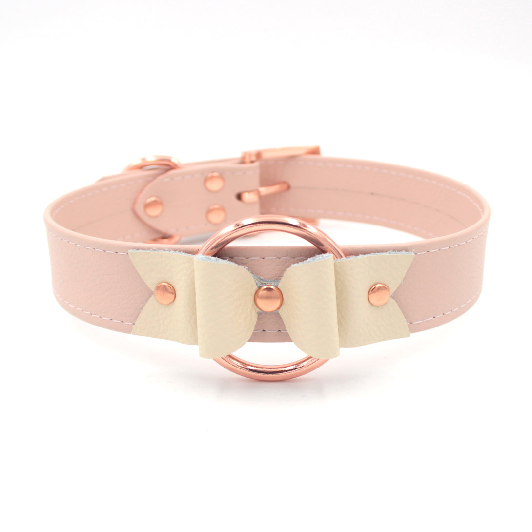 Design Your Own Ring & Bow BDSM Collar Collar Restrained Grace   
