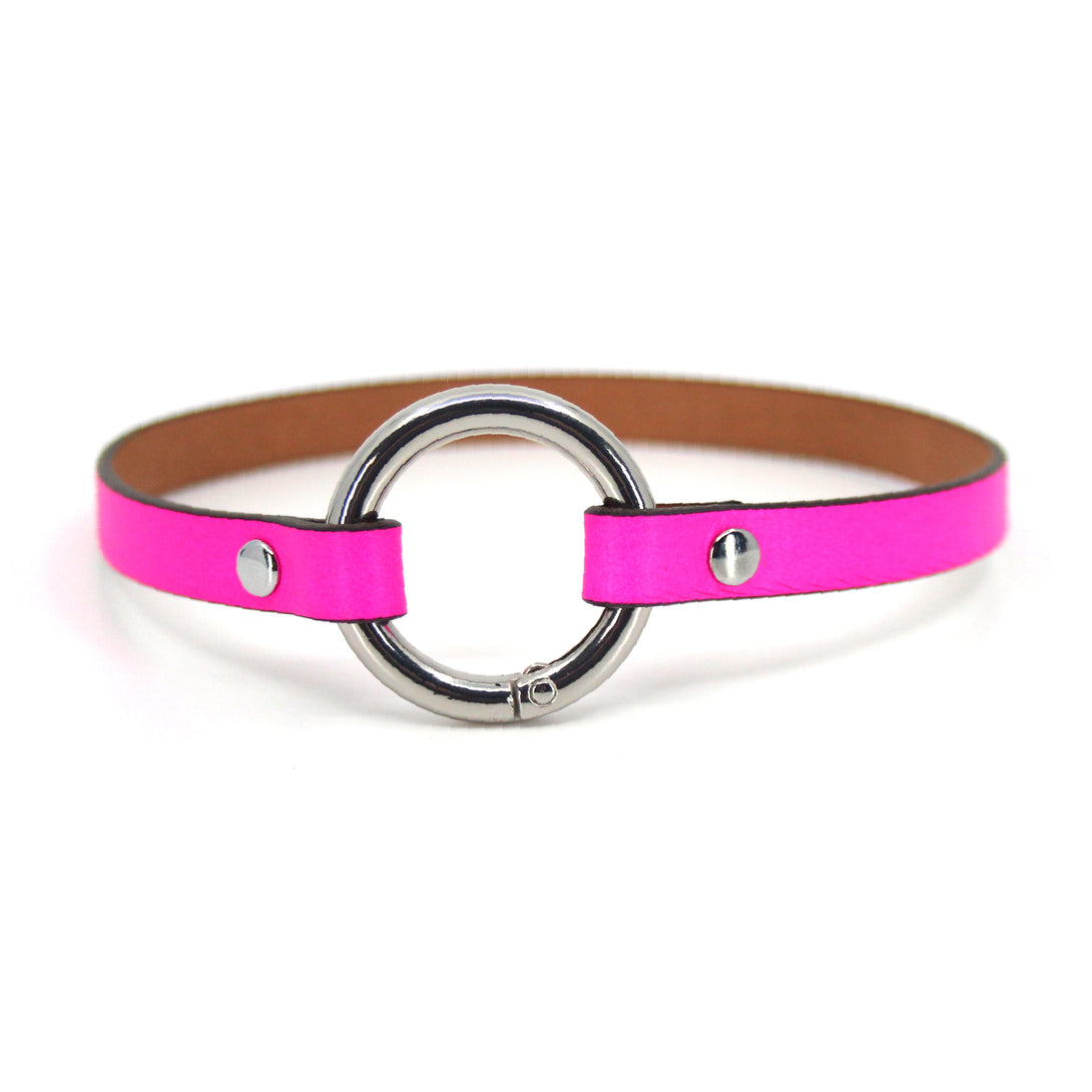 Design Your Own Sleek Ring of O Collar Collar Restrained Grace   