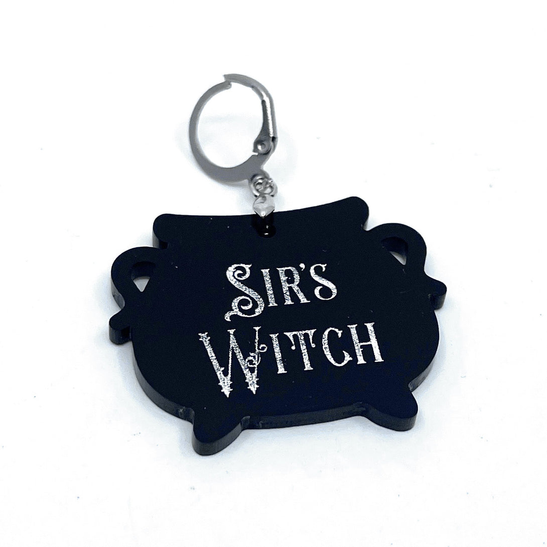 Personalized Cauldron BDSM Collar Tag Collar Tag Restrained Grace   