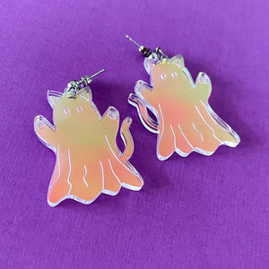 Pussycat Poltergeist Earrings Earrings Color & Camp   