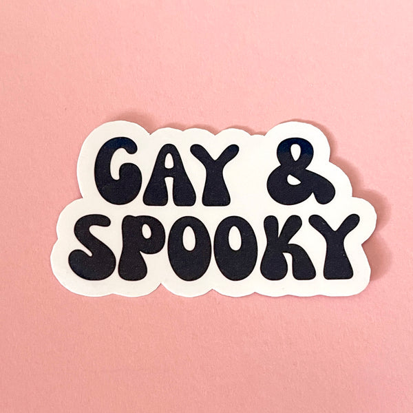 Gay & Spooky - Vinyl Sticker