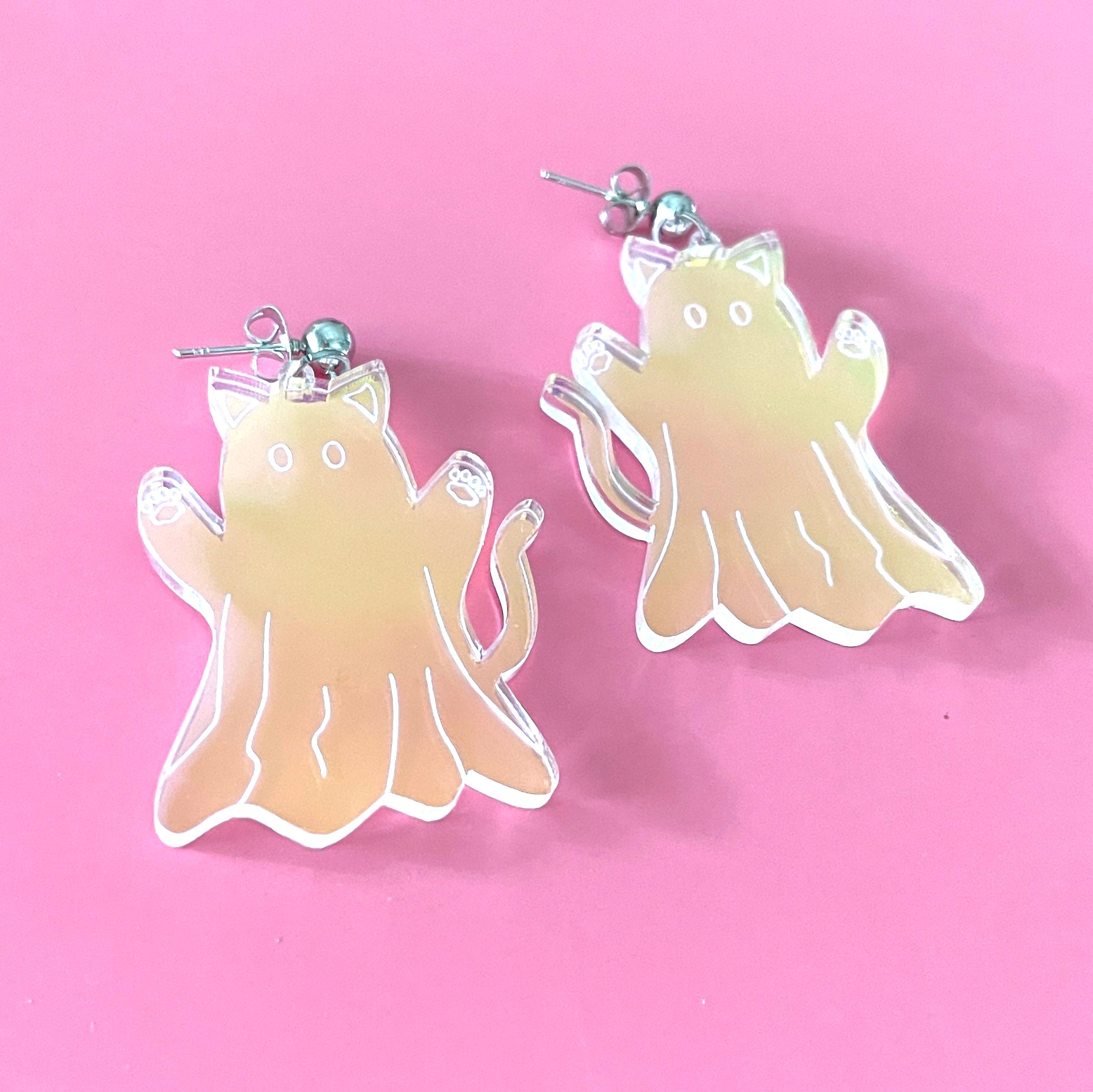 Pussycat Poltergeist Earrings Earrings Color & Camp   