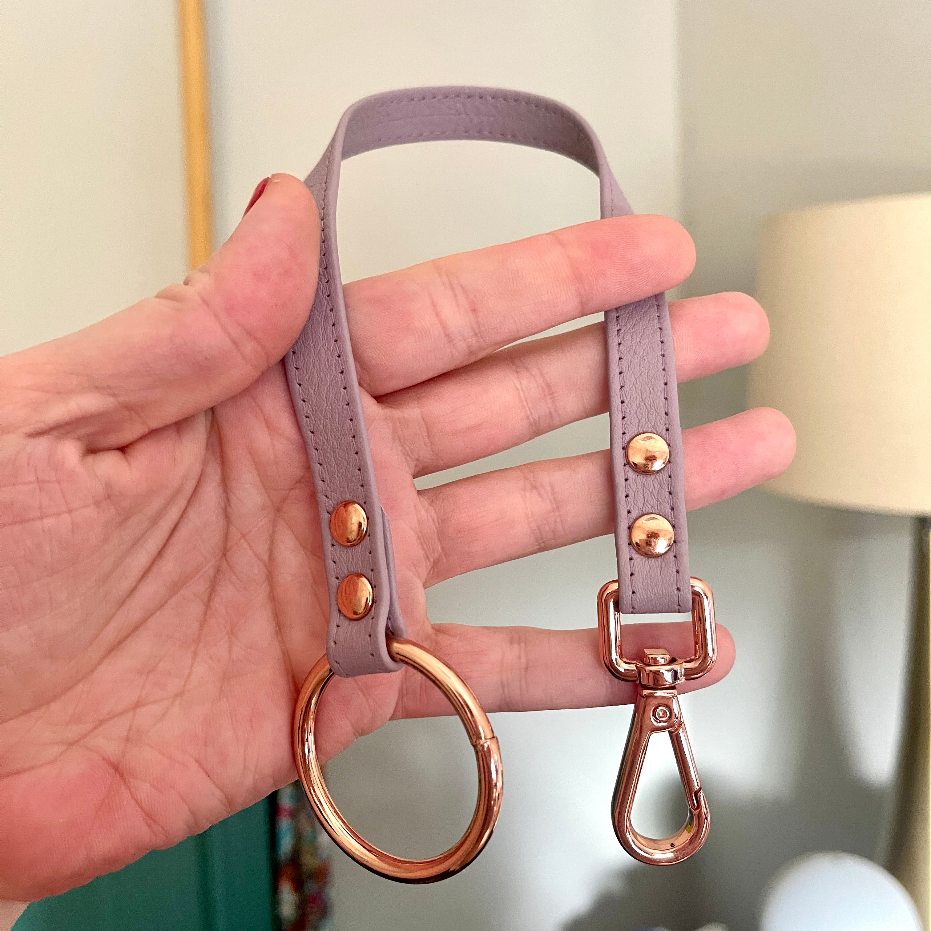 Sample Sale - Bondage Strap - Lavender & Rose Gold