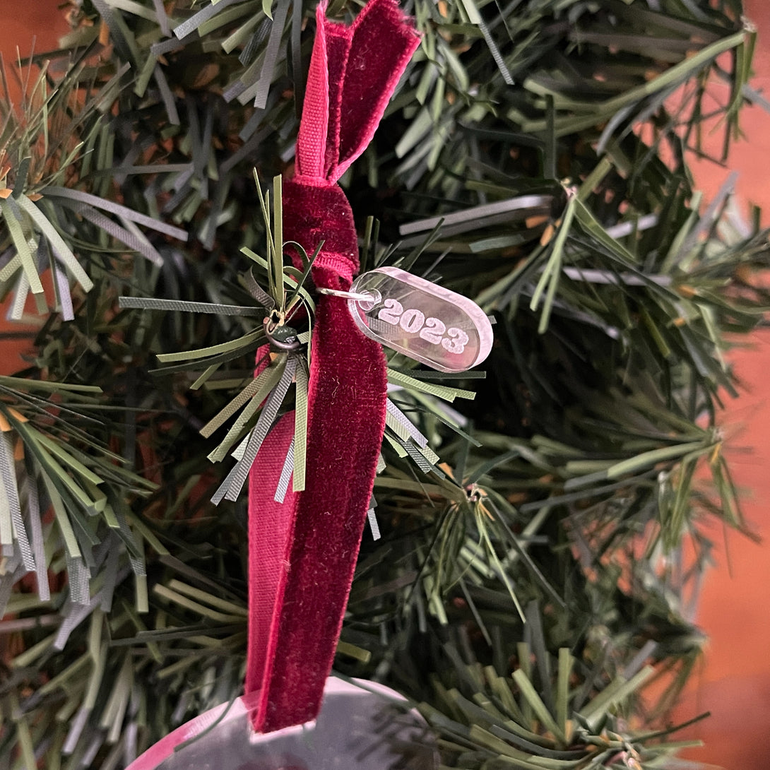 Personalized Our First Christmas Subtle BDSM Ornament Ornament Restrained Grace   