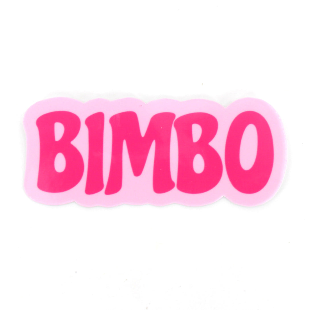 Bimbo Pink - Vinyl Sticker Sticker Restrained Grace   