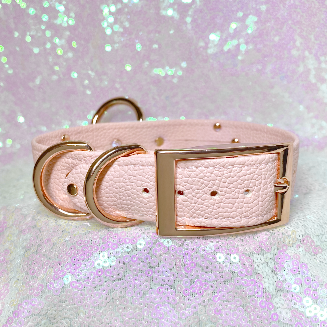 Blush Canna Print Classic Collar - Limited Edition Collar Restrained Grace   