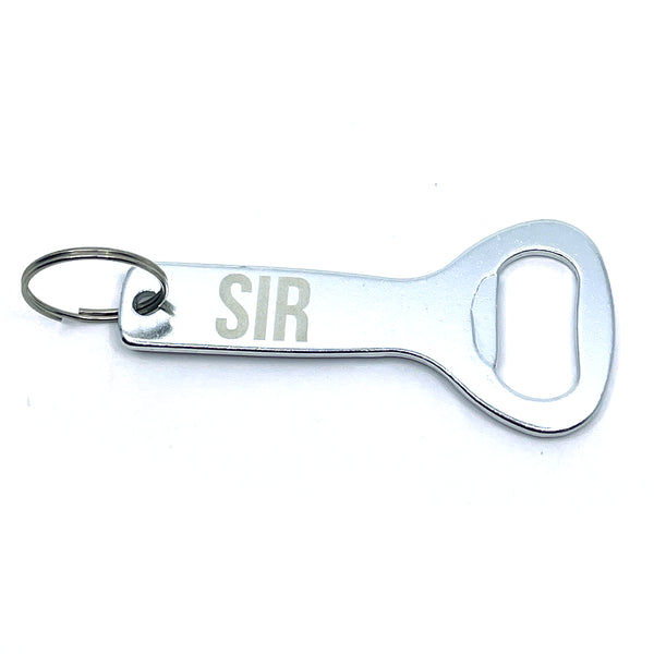 Custom Engraved Bottle Opener Keychain - Dominant Gift Keychain Restrained Grace   