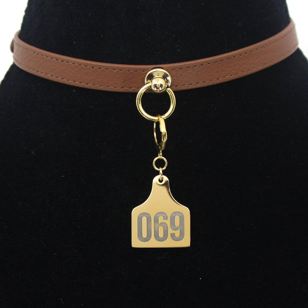 Design Your Own Steel Collar Tag - Cow Tag Collar Tag Restrained Grace   