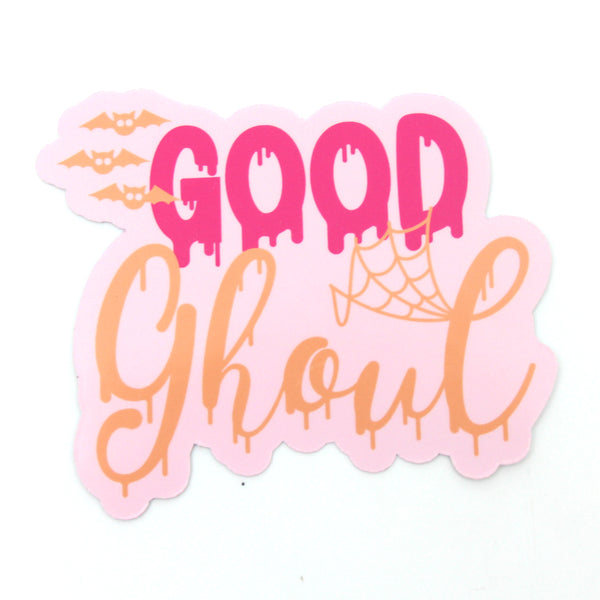 Good Ghoul - Halloween Praise Kink Vinyl Stickers Sticker Restrained Grace   