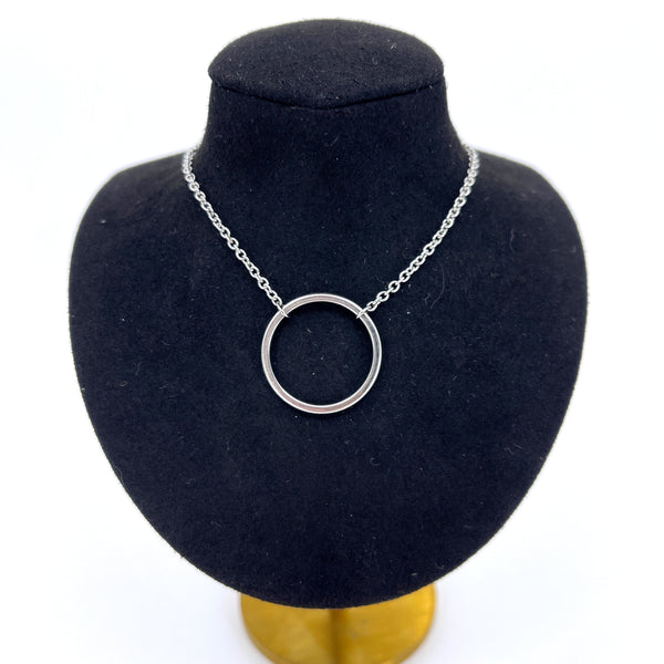 Dainty Stainless Steel Ring of O Day Collar