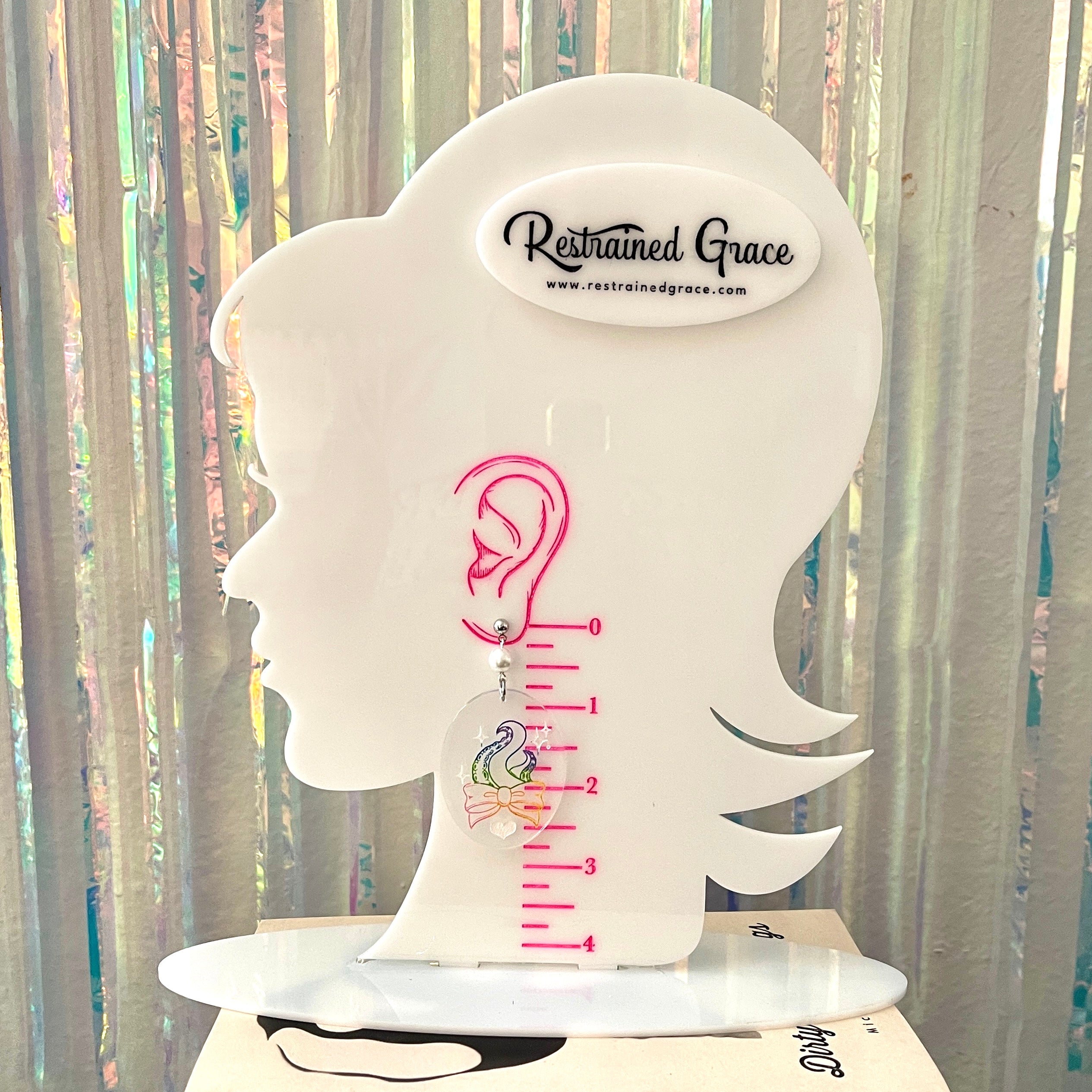 Pastel Tentacle Lover Earrings Earrings Restrained Grace   