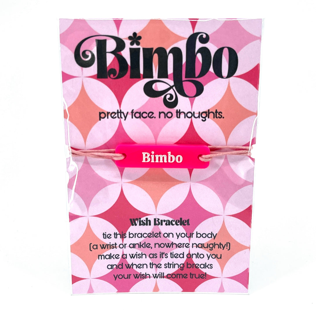 Bimbo Wish Bracelet Bracelet Restrained Grace   