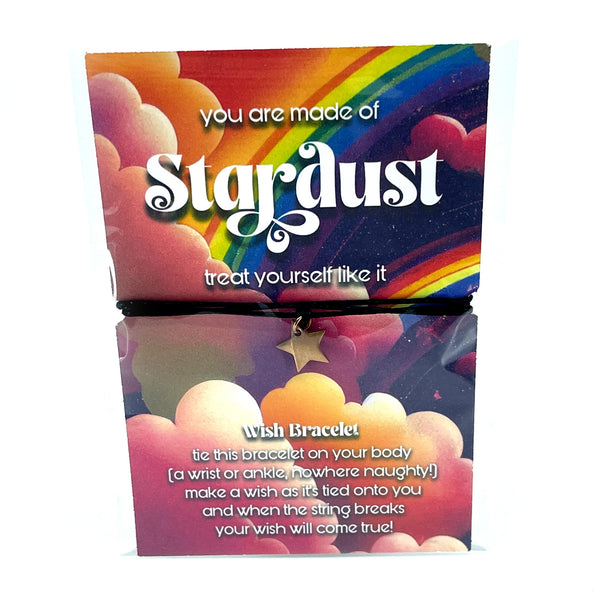 You Are Made of Stardust - Self Love Wish Bracelet