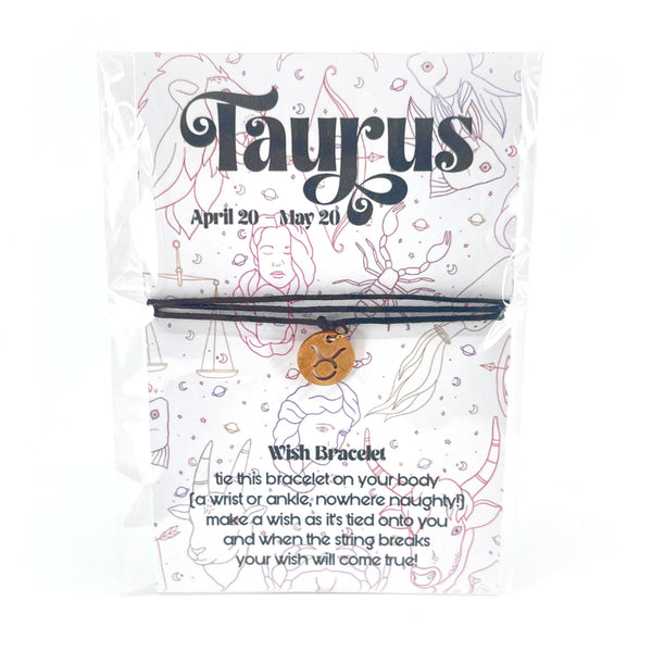 Zodiac Sign Wish Bracelet