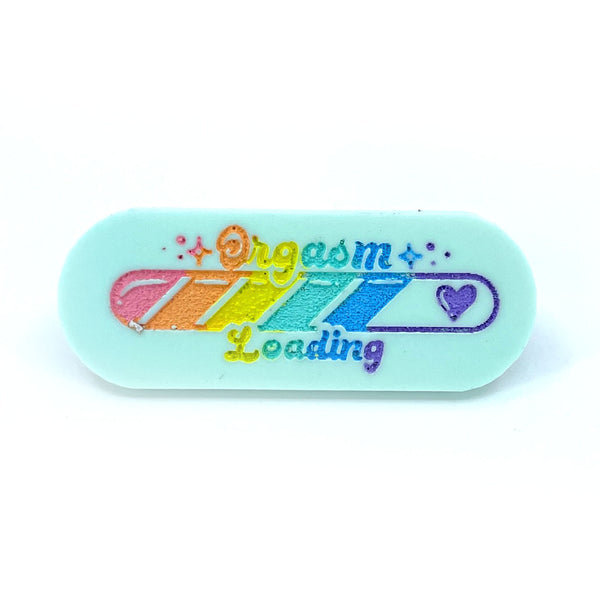 Orgasm Loading Pastel Acrylic Pin Pin Restrained Grace   