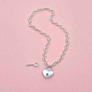 The Sterling Silver Signature Day Collar - BDSM Chain Day Collar Day Collar Restrained Grace   