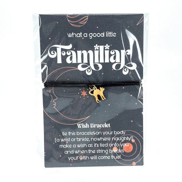 Witchy Submissive - Familiar Wish Bracelet