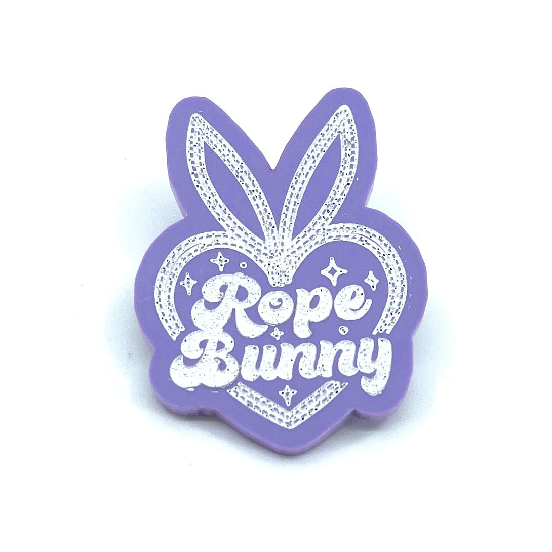 Rope Bunny Acrylic Pin Pin Restrained Grace   