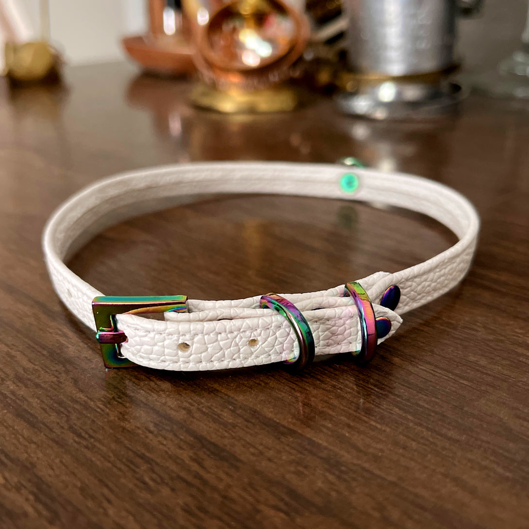 Rainbow Unicorn Mini Collar Collar Restrained Grace   