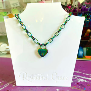 The Signature Day Collar - BDSM Chain Day Collar Day Collar Restrained Grace