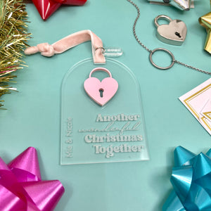 Personalized Christmas Together Subtle Dom/sub Ornament Ornament Restrained Grace