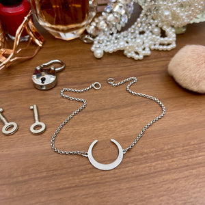 The Luna Day Collar - Stainless Steel Day Collar Restrained Grace