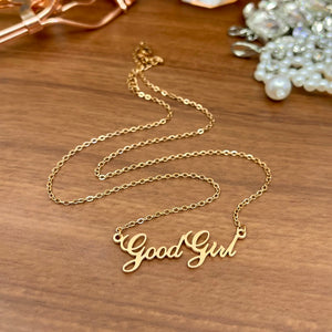 Good Girl - Praise Kink Necklace Necklace Restrained Grace