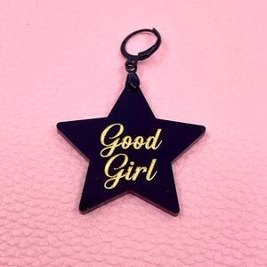 Custom Acrylic Collar Tag - Star Collar Tag Restrained Grace