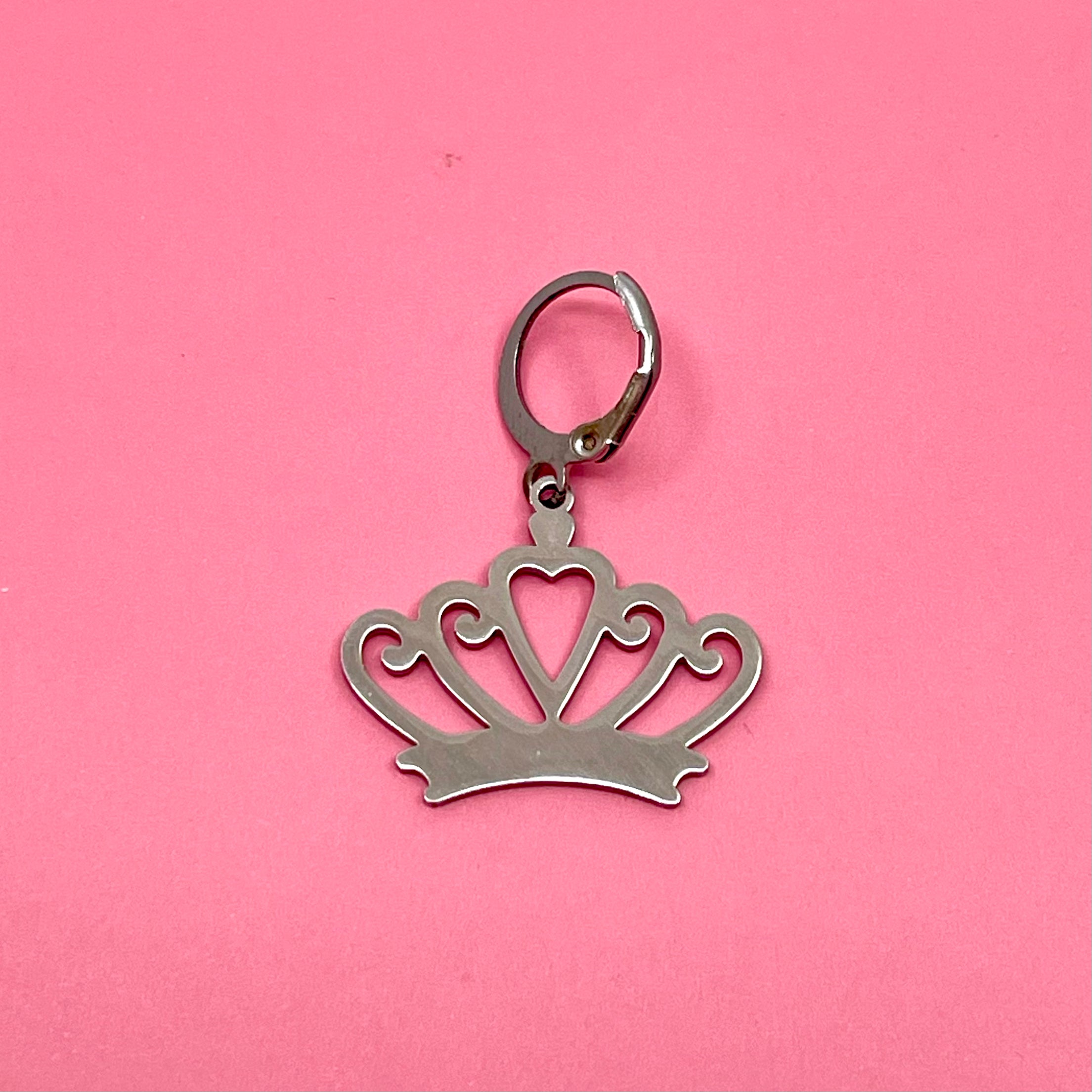 Princess Crown Collar Charm Collar Tag Restrained Grace