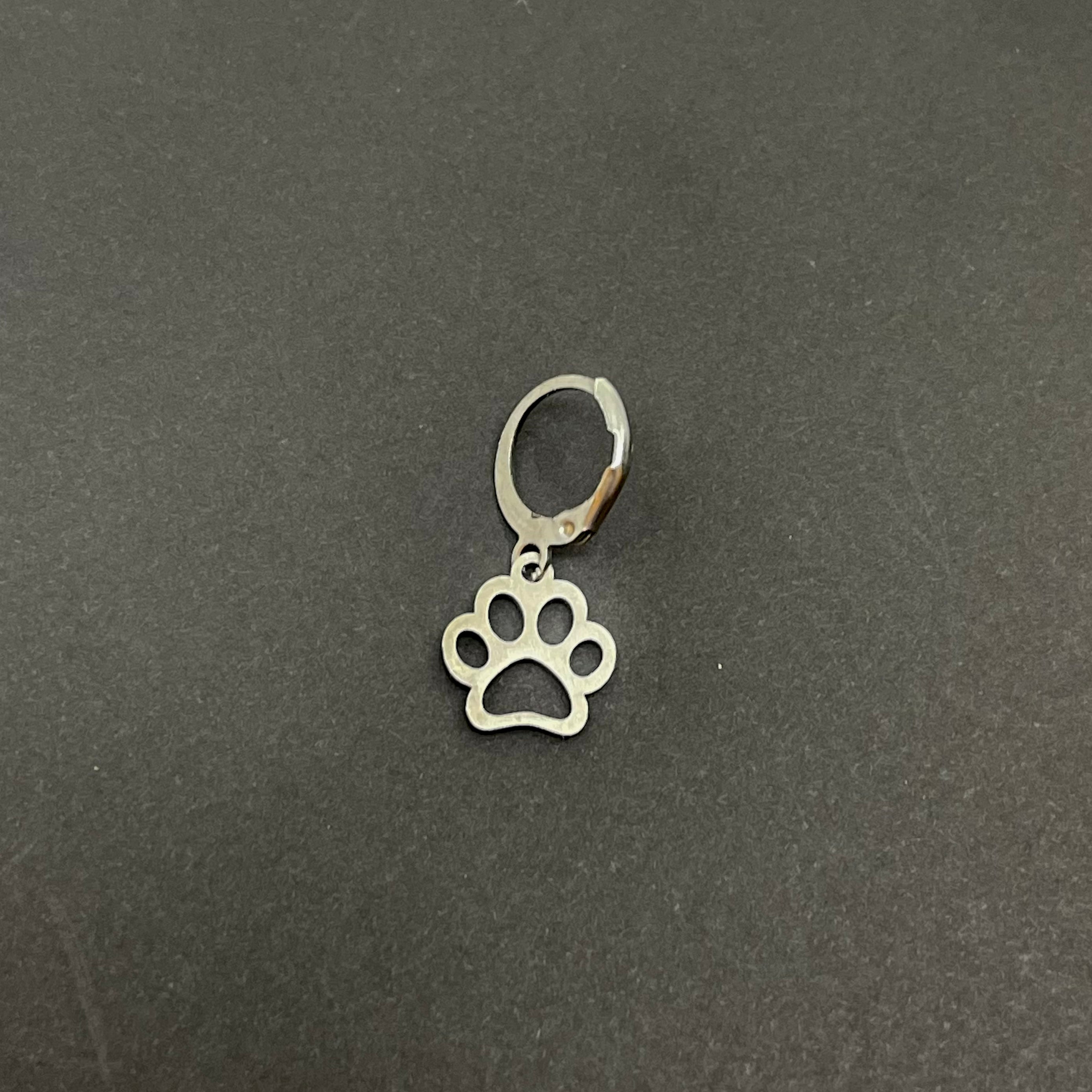 Little Paw Collar Charm Collar Tag Restrained Grace