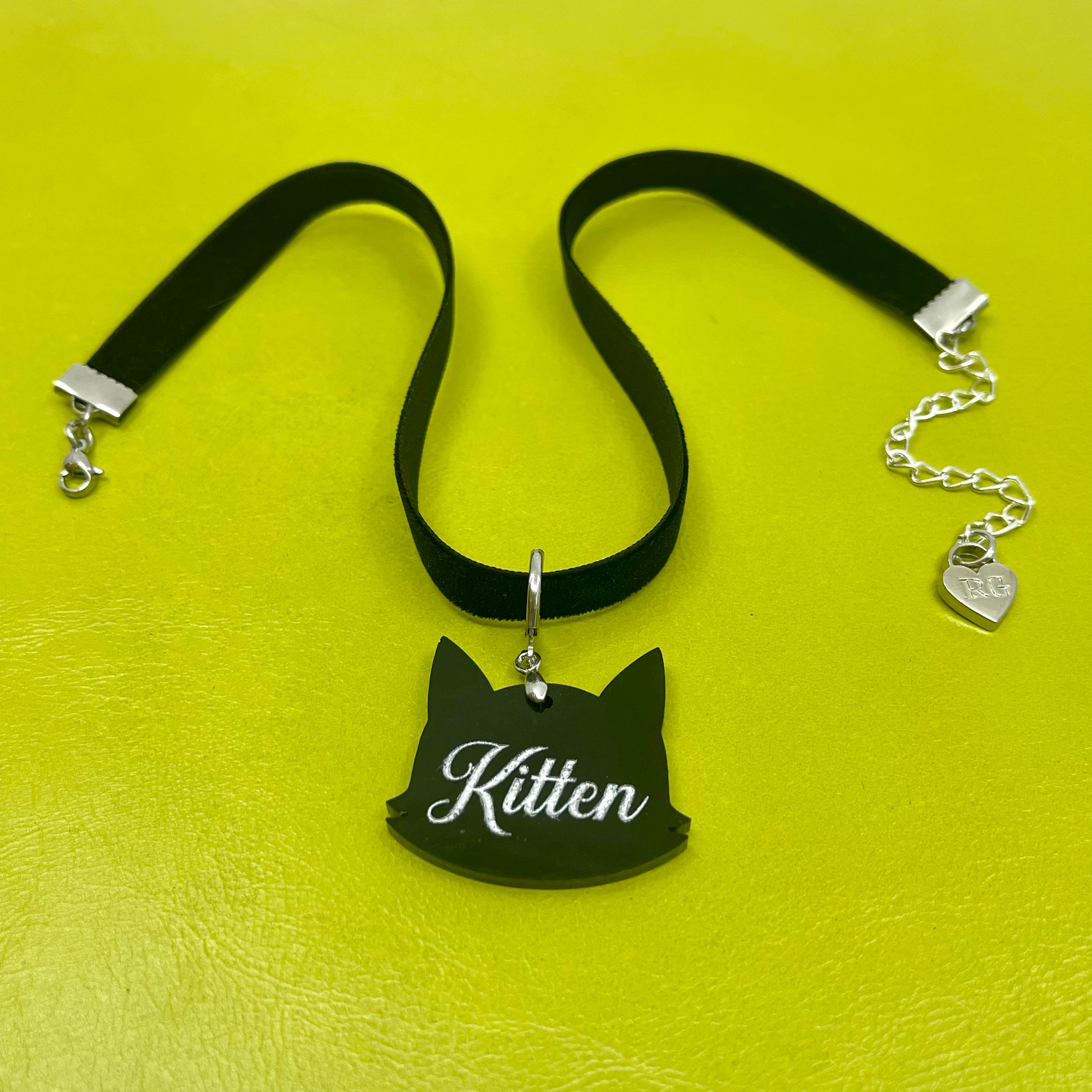Black Velvet Mini Choker Necklace Restrained Grace