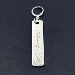 Custom Steel Collar Tag - Bar Collar Tag Restrained Grace