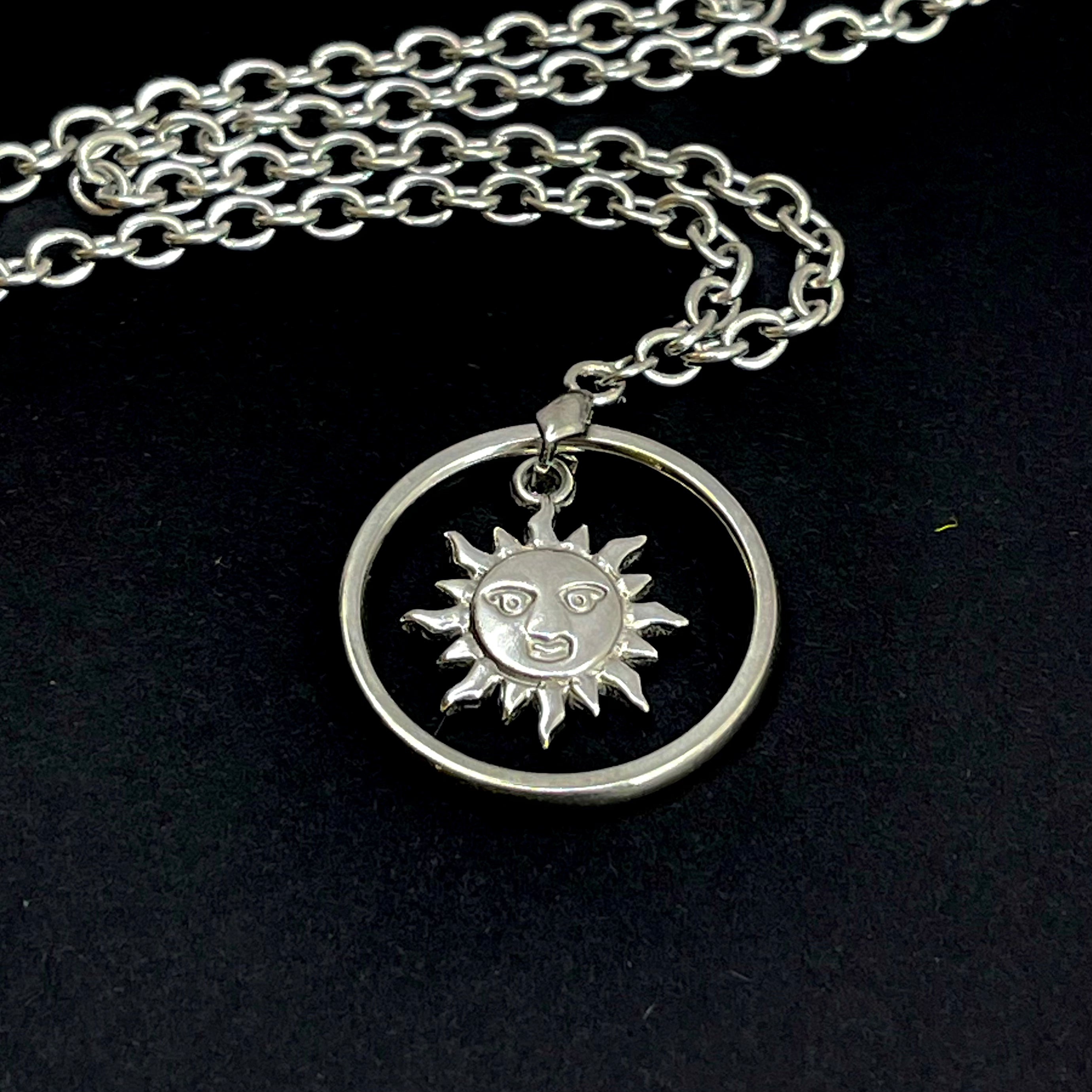 Celestial Sun Day Collar - Stainless Steel