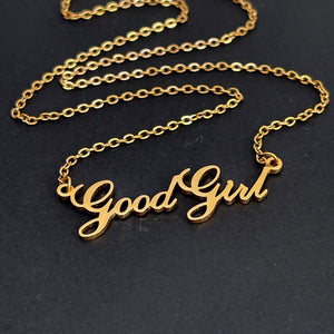 Good Girl - Praise Kink Necklace Necklace Restrained Grace