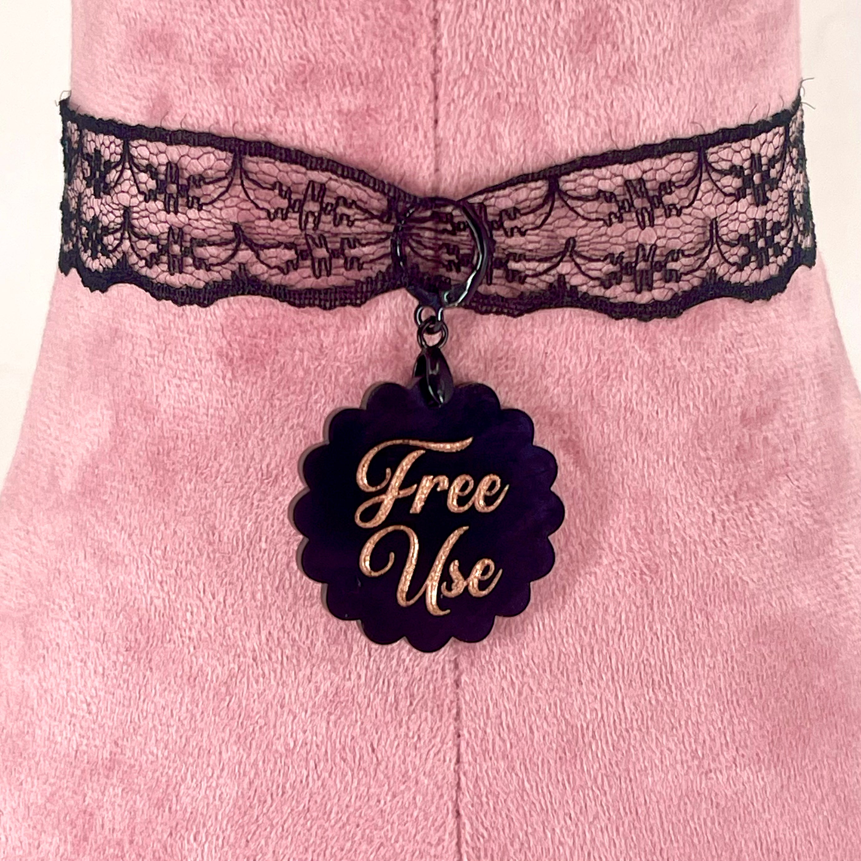 Lace Sensory Nightmare Punishment Choker