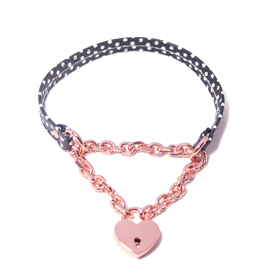 Custom Made Locking Martingale Collar Collar Restrained Grace   