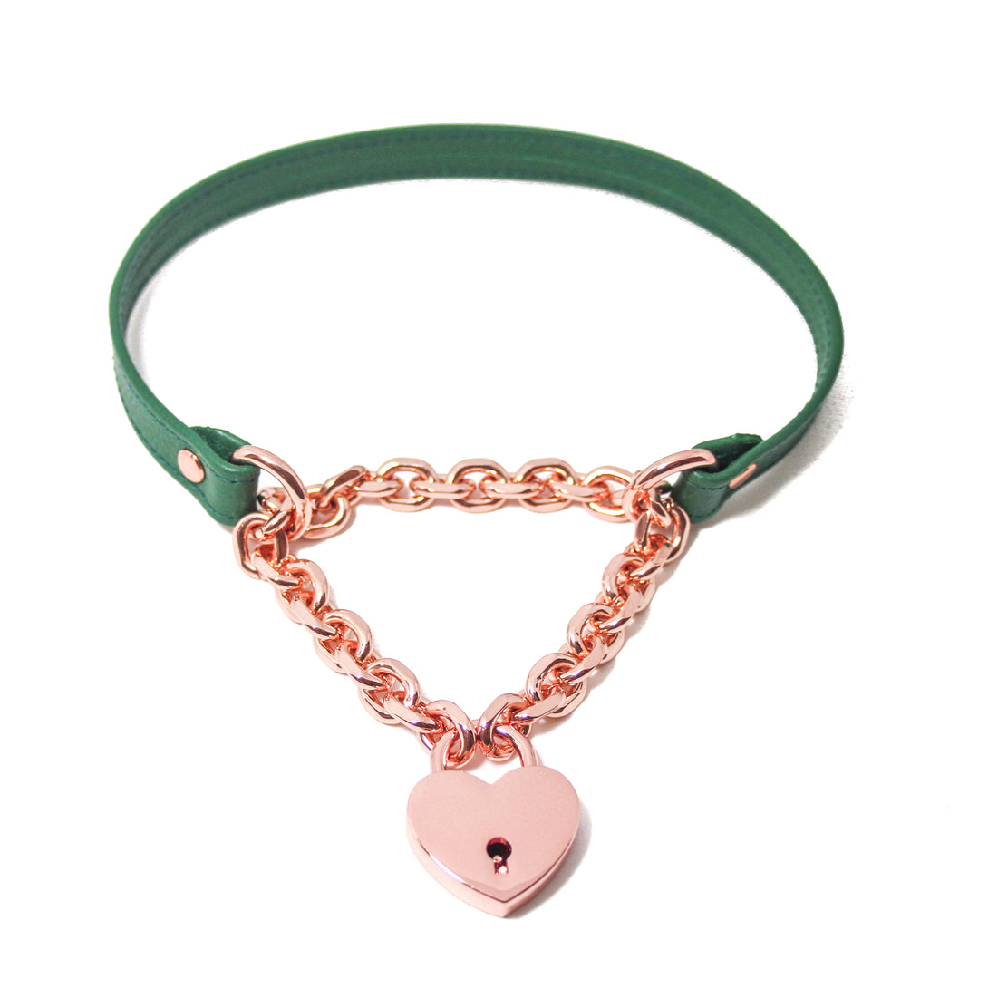 Custom Made Locking Martingale Collar Collar Restrained Grace   