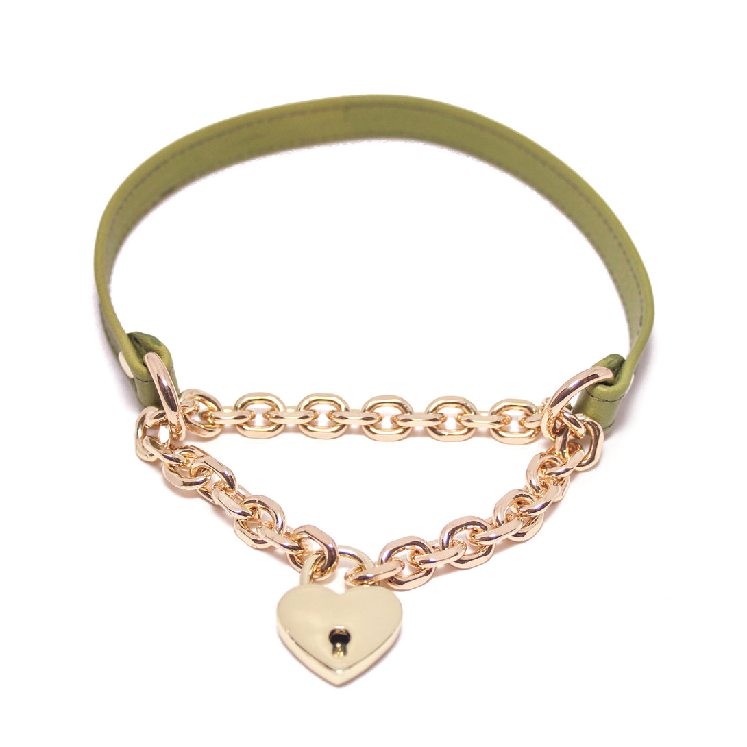 Custom Made Locking Martingale Collar Collar Restrained Grace   